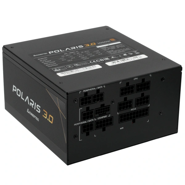 Купить блок питания chieftec polaris 3.0 pps-1050fc-a3 [pps-1050fc-a3]