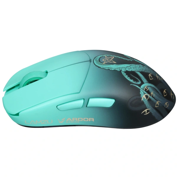Купить мышь беспроводная/проводная ardor gaming atlantis nordic-r’lyeh  зеленый