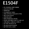 Купить 15.6" ноутбук asus vivobook go 15 e1504fa-bq2383 серый