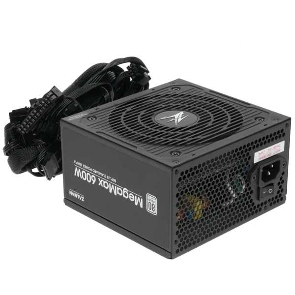 Купить блок питания zalman megamax (txll) [zm600-txii] черный