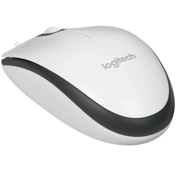 Купить мышь проводная logitech m100 [910-006764] белый