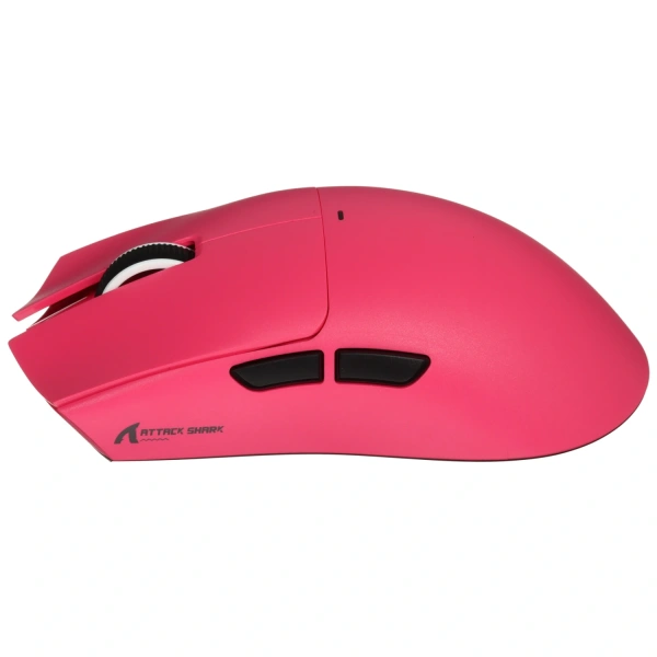 Купить мышь беспроводная/проводная attack shark x11se [shark x11se berry red] розовый