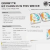 Купить комплект реверсных вентиляторов gigabyte ez chain rvs fan 120 [gp-gbt ezrvsfan1203 ice]