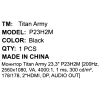 Купить 23.3" монитор titan army p23h2m черный