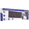 Купить клавиатура+мышь беспроводная   gembird kbs-8002 черный