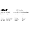 Купить 23.8" монитор acer sh242yg0bmihux черный