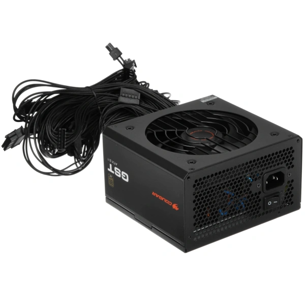 Купить блок питания cougar gst 650w [gms650] черный