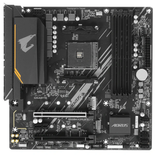 Купить материнская плата gigabyte b550m aorus elite