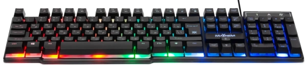 Купить клавиатура проводная defender mayhem gk-360dl [45360]