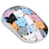 Купить мышь беспроводная dexp wm-311wu many cats  разноцветная