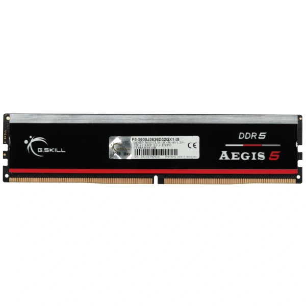 Купить оперативная память g.skill aegis 5 [f5-5600j3636d32gx1-is] 32 гб