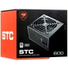 Купить блок питания cougar stc 600 [cgr sc-600] черный