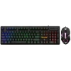 Купить клавиатура+мышь  проводная  aceline gs rage 200 черный