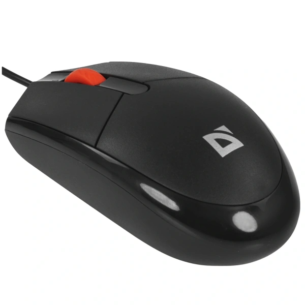Купить мышь проводная defender delta mm-523 [52523] черный