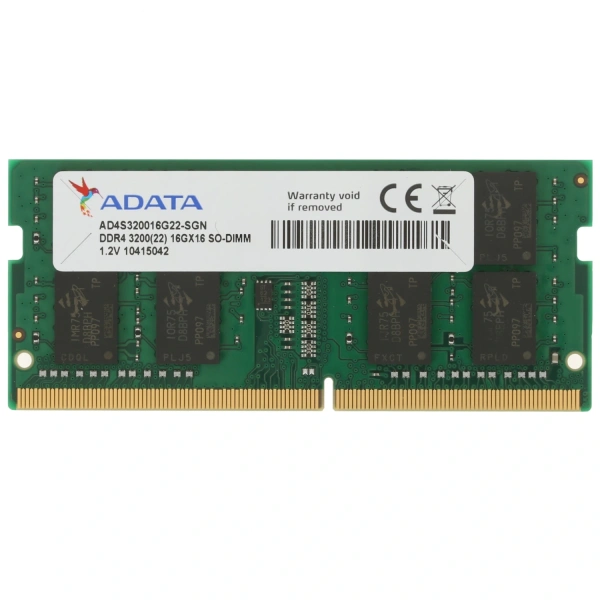 Купить оперативная память sodimm adata [ad4s320016g22-sgn] 16 гб