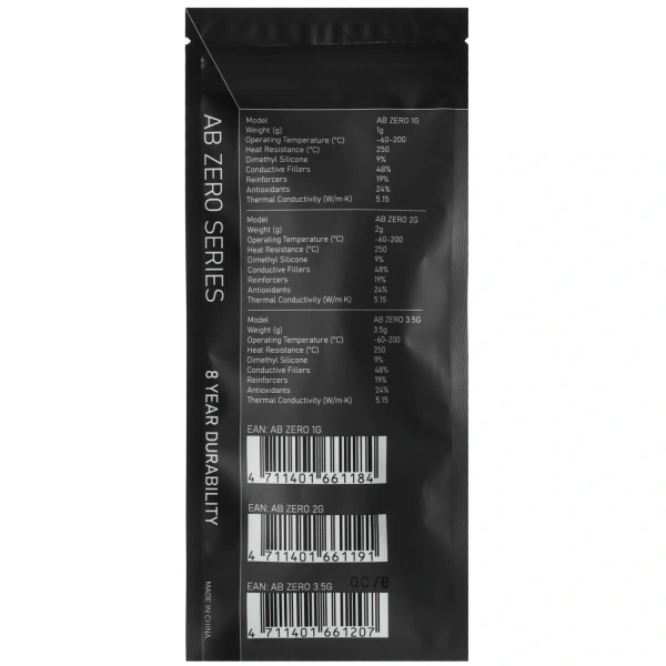 Купить термопаста formula ab zero [ab zero 3.5g]