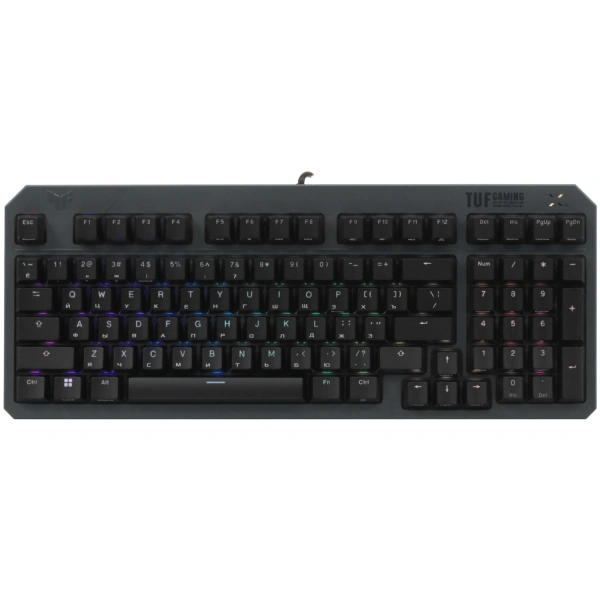 Купить клавиатура проводная asus tuf gaming k3 gen ii [90mp0390-bkra01]