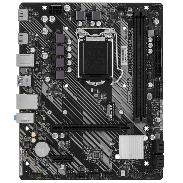 Купить материнская плата asrock h510m-h2/m.2 se