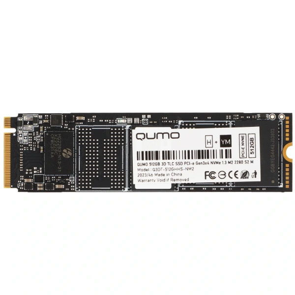 Купить 512 гб m.2 nvme накопитель qumo novation [q3dt-512ghhs-nm2]