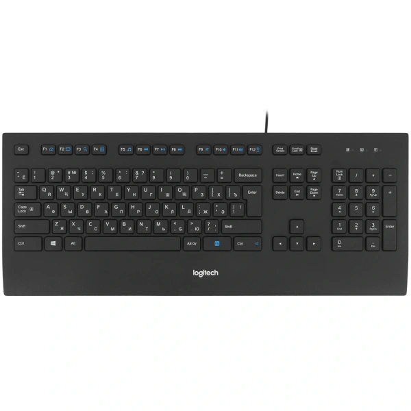 Купить клавиатура проводная logitech k280e [920-005215]
