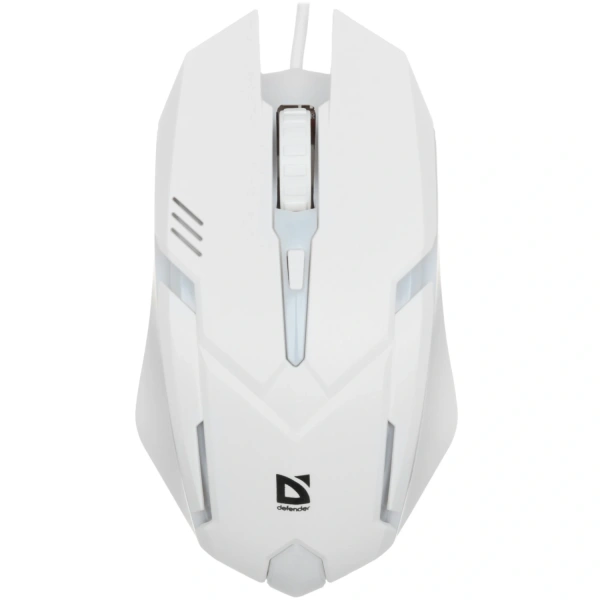 Купить мышь проводная defender cyber mb-560l [52561] белый