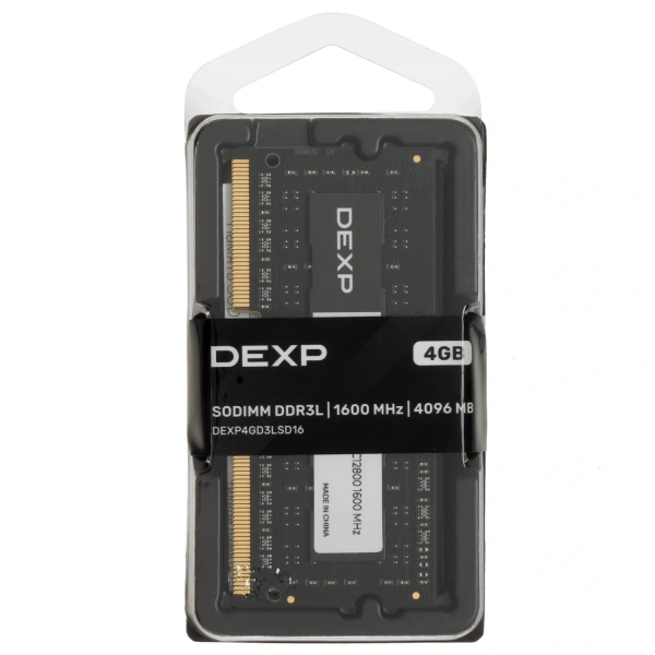 Купить оперативная память sodimm dexp [dexp4gd3lsd16] 4 гб