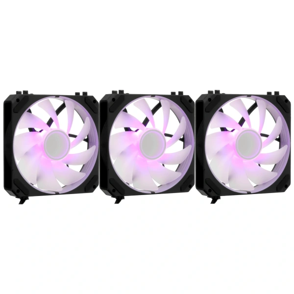 Купить комплект вентиляторов ardor gaming mistral pro yh120 elik argb