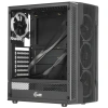 Купить корпус powercase mistral x4 mesh led [cmixb-l4] черный