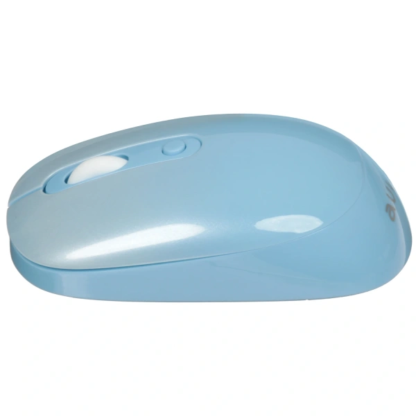 Купить мышь беспроводная aula am207 [80004388] голубой