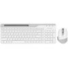 Купить клавиатура+мышь беспроводная a4tech fstyler fb2535c белый