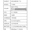 Купить 16" ноутбук tecno megabook t16 серый