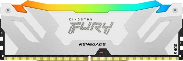 Купить оперативная память kingston fury renegade white rgb [kf576c38rwa-16] 16 гб