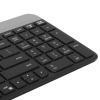 Купить клавиатура+мышь беспроводная   logitech slim wireless desktop mk470 черный