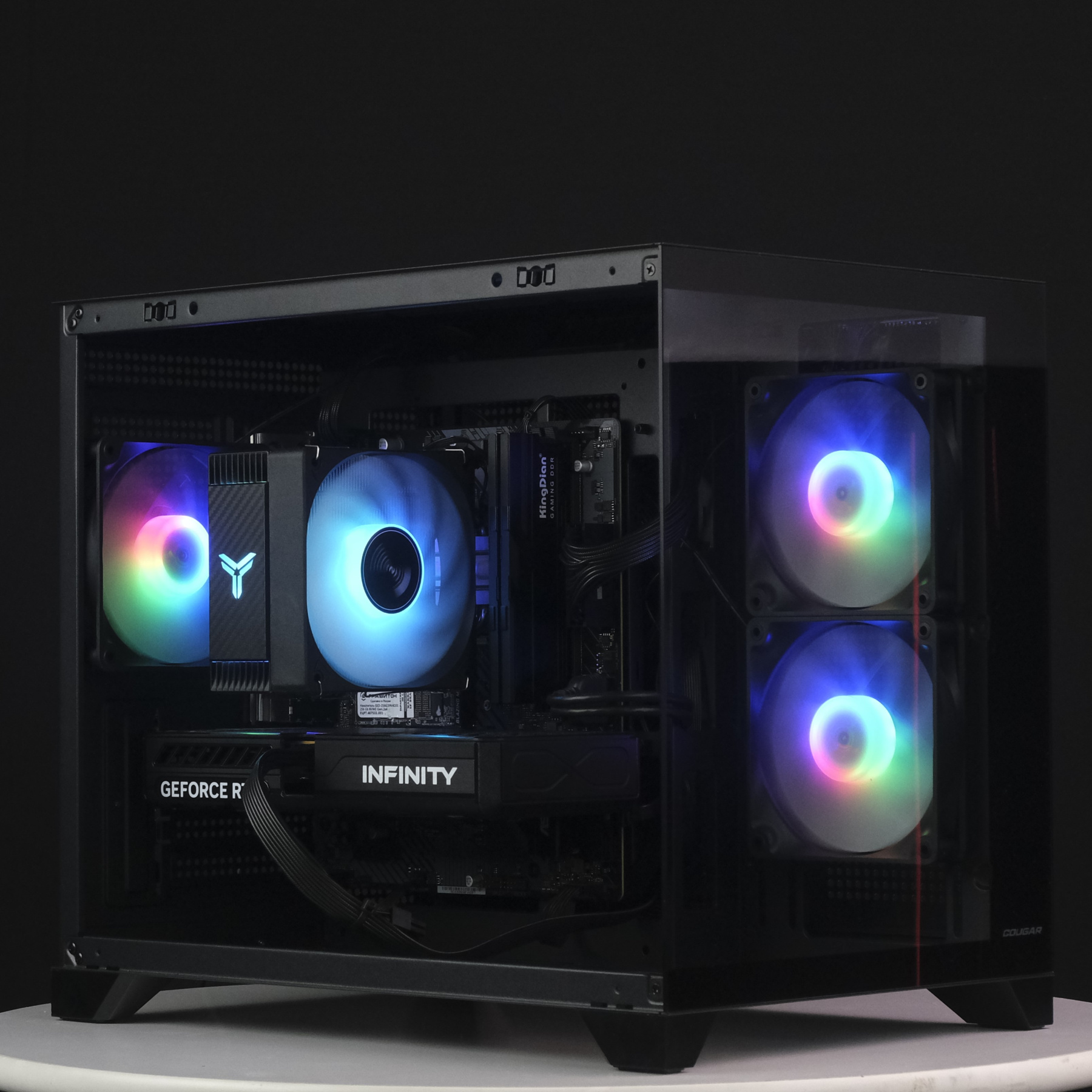 Купить игровой компьютер amd ryzen 5 7400f, rtx 5060 8gb, ddr5 16gb, ssd 256gb, ssd 480gb
