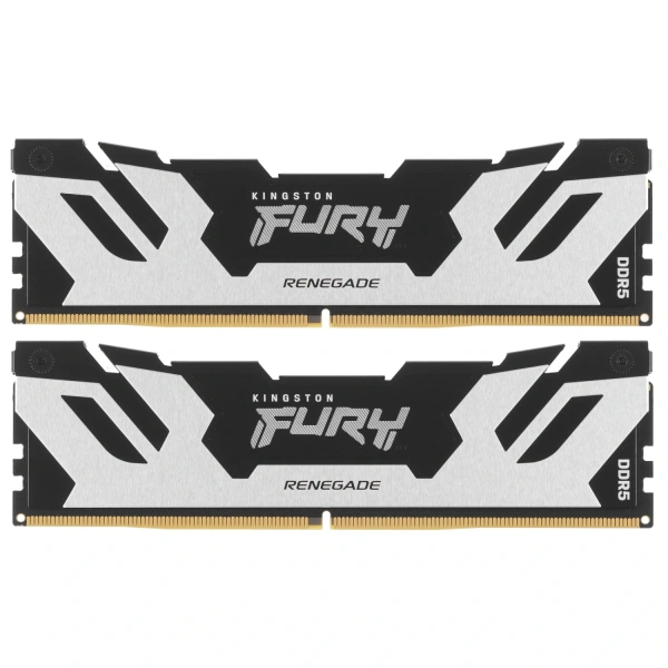 Купить оперативная память kingston fury renegade silver [kf576c38rsk2-32] 32 гб