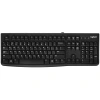 Купить клавиатура+мышь  проводная  logitech desktop mk120 черный
