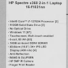 Купить 16" ноутбук hp spectre x360 16-f1031nn черный