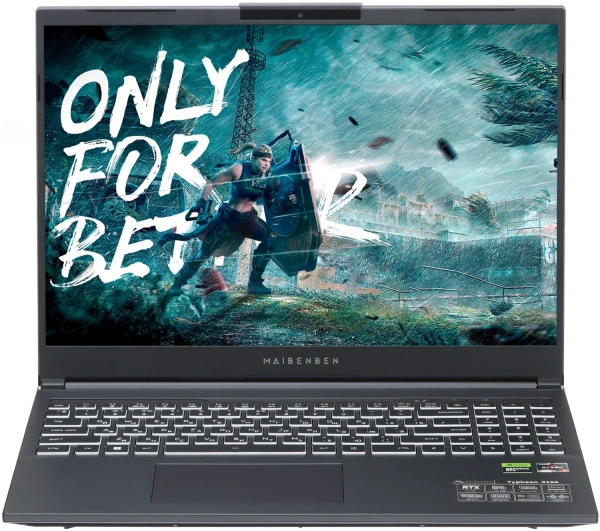 Купить 16" ноутбук maibenben x16a-r77446 серый