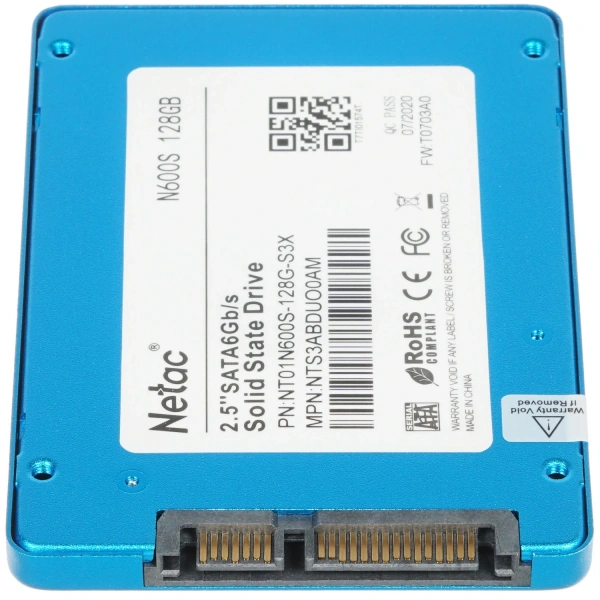 Купить 128 гб 2.5" sata накопитель netac n600s [nt01n600s-128g-s3x]