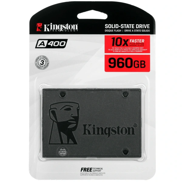 Купить 960 гб 2.5" sata накопитель kingston a400 [sa400s37/960g]