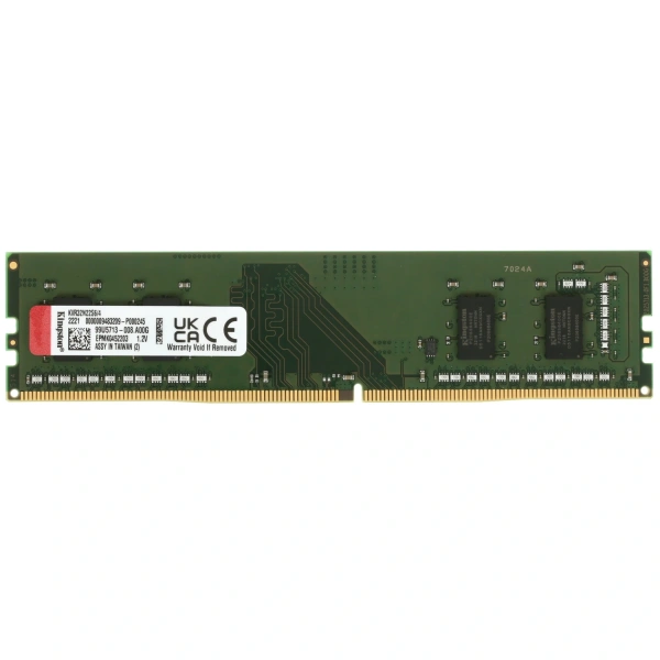 Купить оперативная память kingston valueram [kvr32n22s6/4] 4 гб