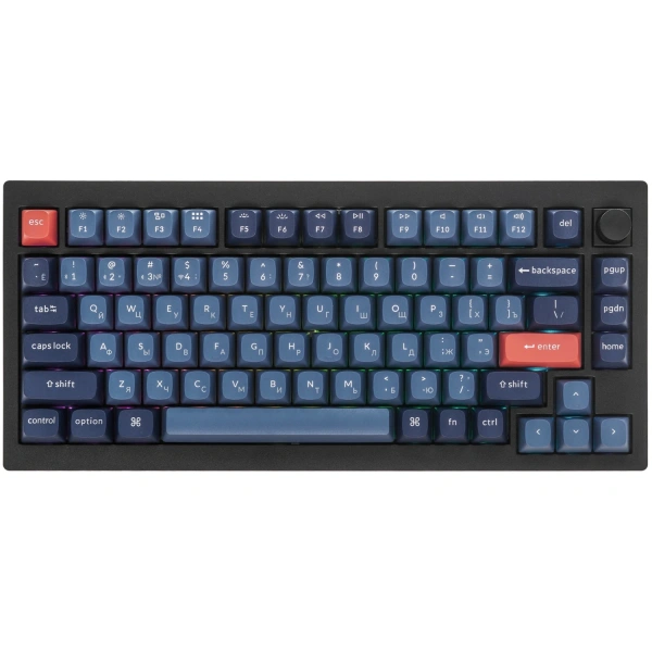 Купить клавиатура проводная + беспроводная keychron v1 max