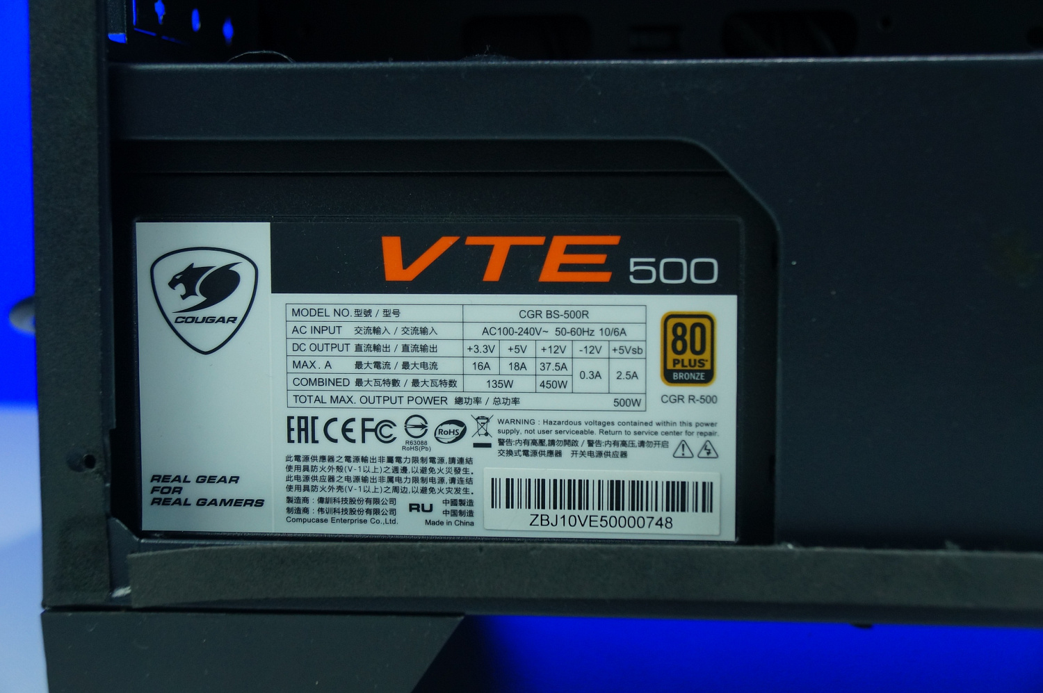 Компьютер Intel Core i5-10400F, AMD Radeon RX570 4GB