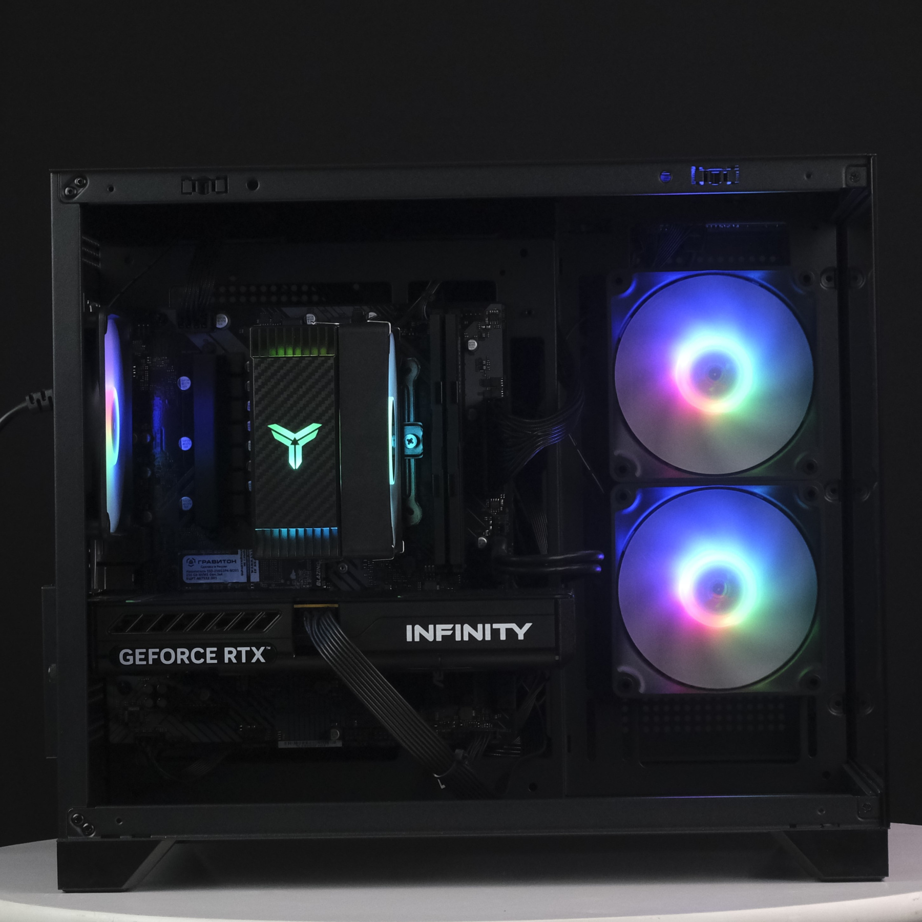 Купить игровой компьютер amd ryzen 5 7400f, rtx 5060 8gb, ddr5 16gb, ssd 256gb, ssd 480gb