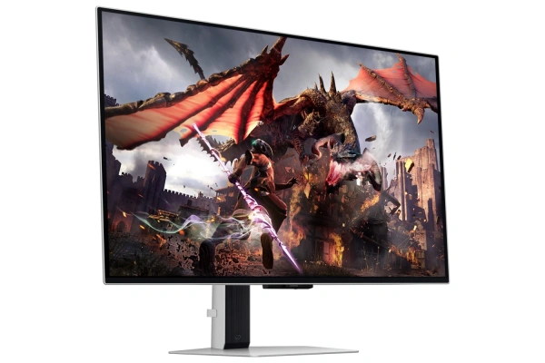 Купить 31.5" монитор samsung odyssey oled g8 g80sd серебристый