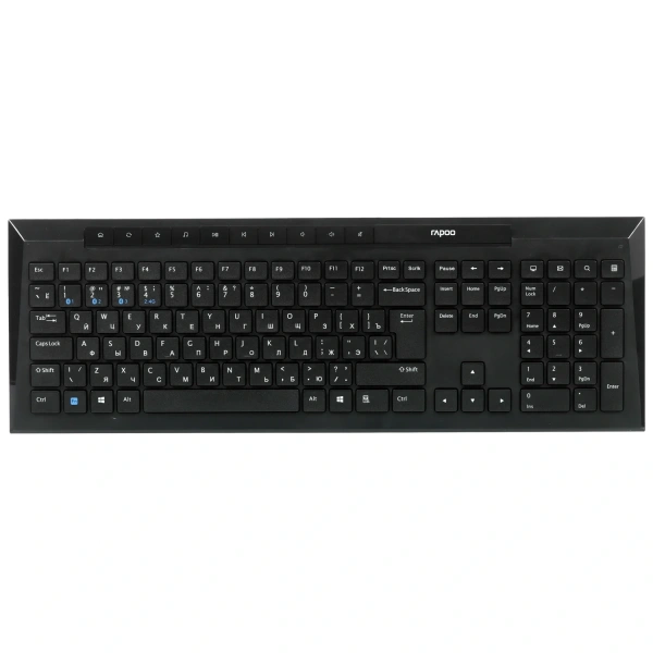 Купить клавиатура+мышь беспроводная   rapoo 8210m черный