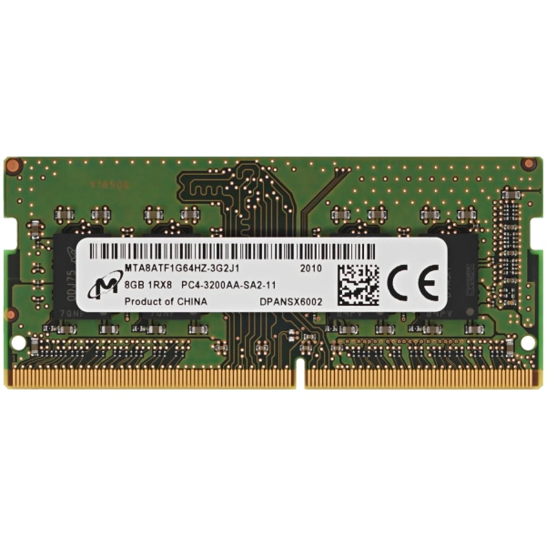 Купить оперативная память sodimm crucial [ct8g4sfs832a] 8 гб