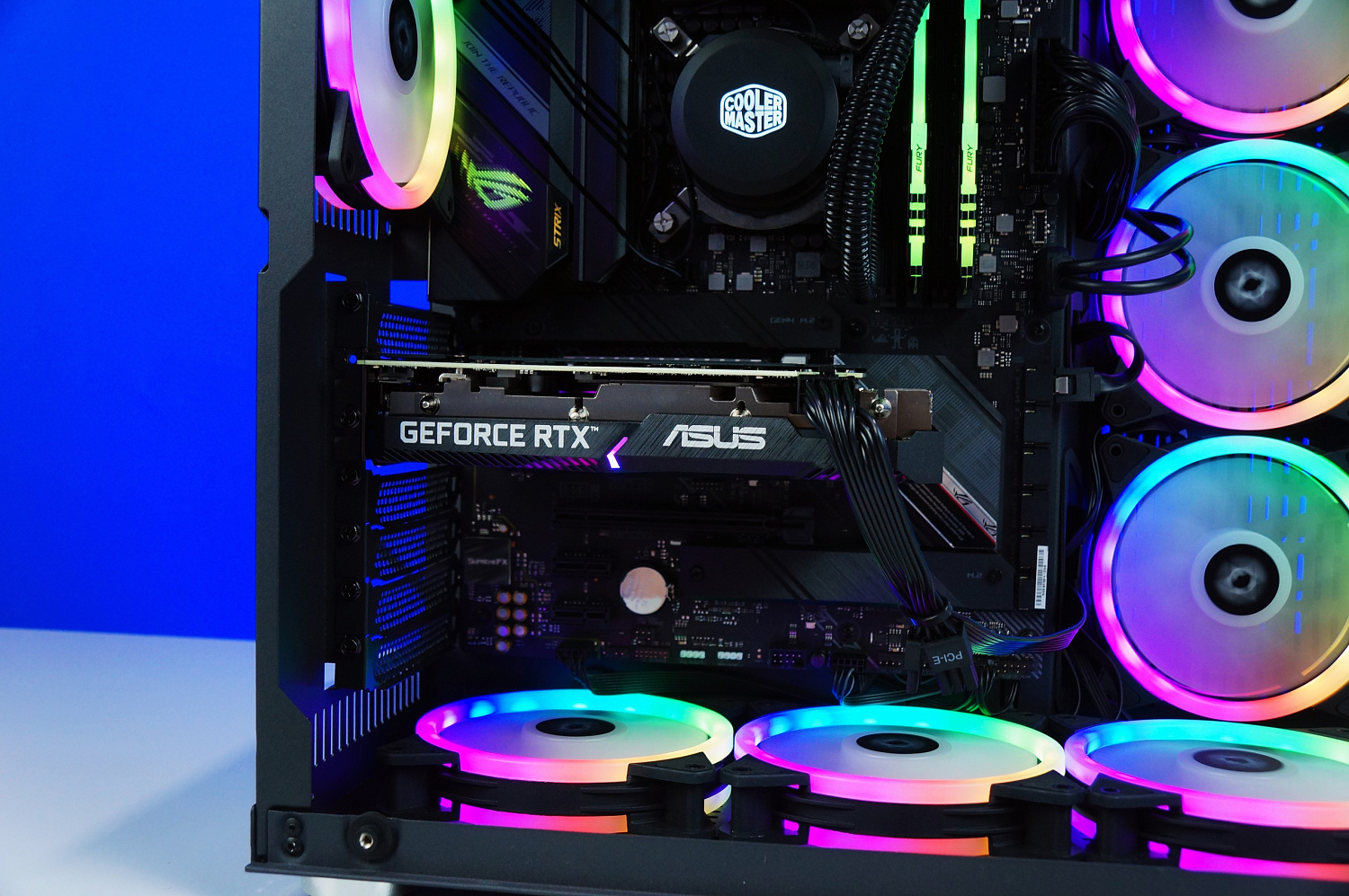 Компьютер Intel Core i5 10400F, nVidia GeForce RTX 3050 ASUS DUAL