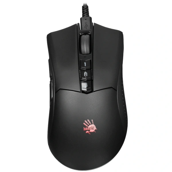 Купить мышь беспроводная a4tech bloody r90 plus  черный