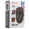 Купить мышь проводная defender icon mb-057 [52057] черный